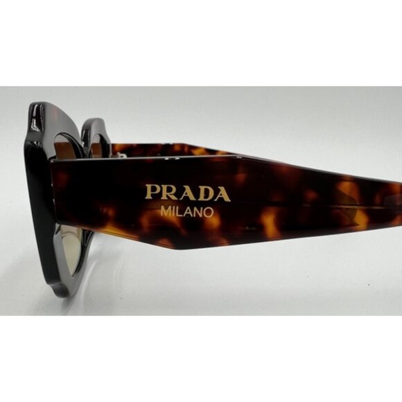 NWT-Prada SPR 16Y Black/Havanna Butterfly Sunglasses main image 7